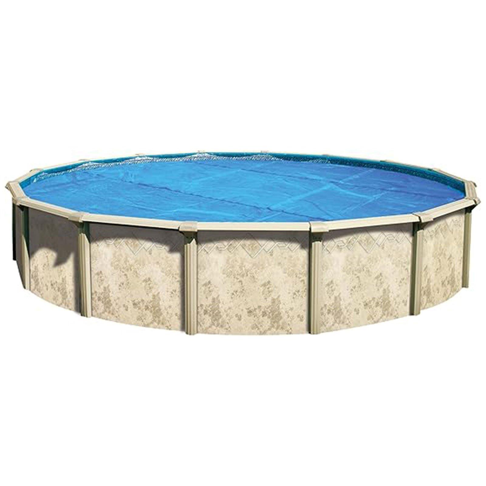 Premium 21' Round Blue Solar Cover, 12 Mil