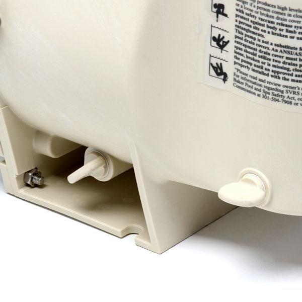 WhisperFlo 011774 Up-Rated Standard Efficiency 2HP Pool Pump, 115V/230V