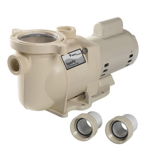 Pentair  Pro Grade  SuperFlo 340040 Standard Efficiency 2HP Single Speed Pool Pump 115V/230V  Premium Warranty