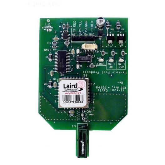 Pentair  520946Z Transceiver PCB with Intg Antenna for EasyTouch and IntelliTouch