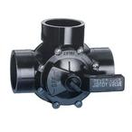 Jandy  NeverLube Three Port Valve 2in Positive Seal with Internal/External Stops