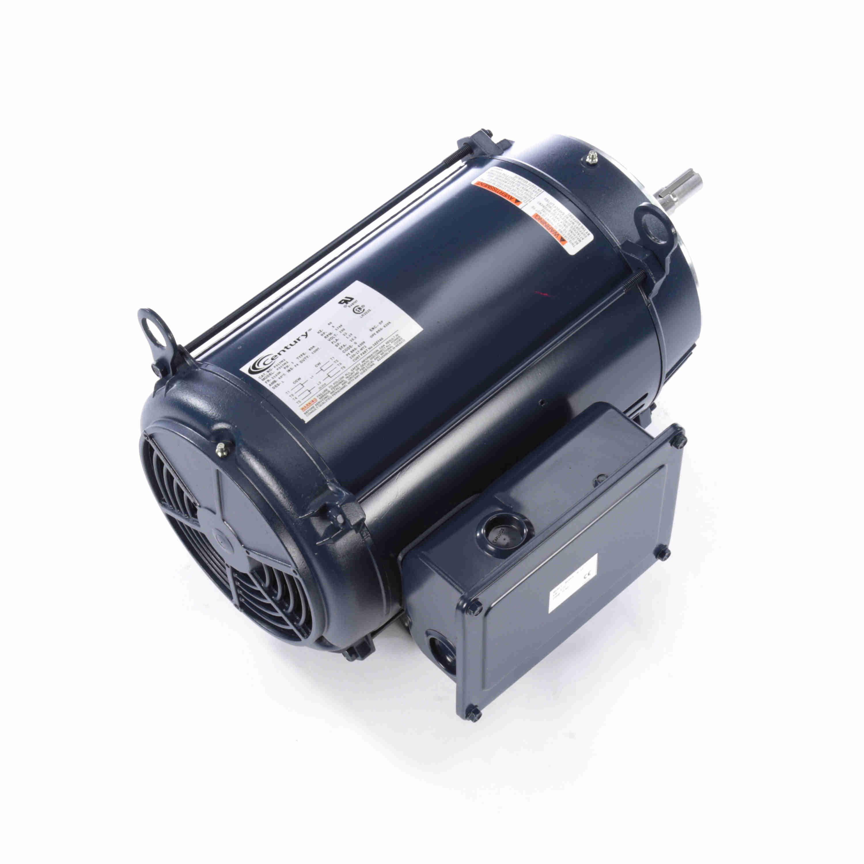Century A.O. Smith - Industrial 213JM Horizontal 5 HP Close-Coupled Pump Motor, 25A 230V