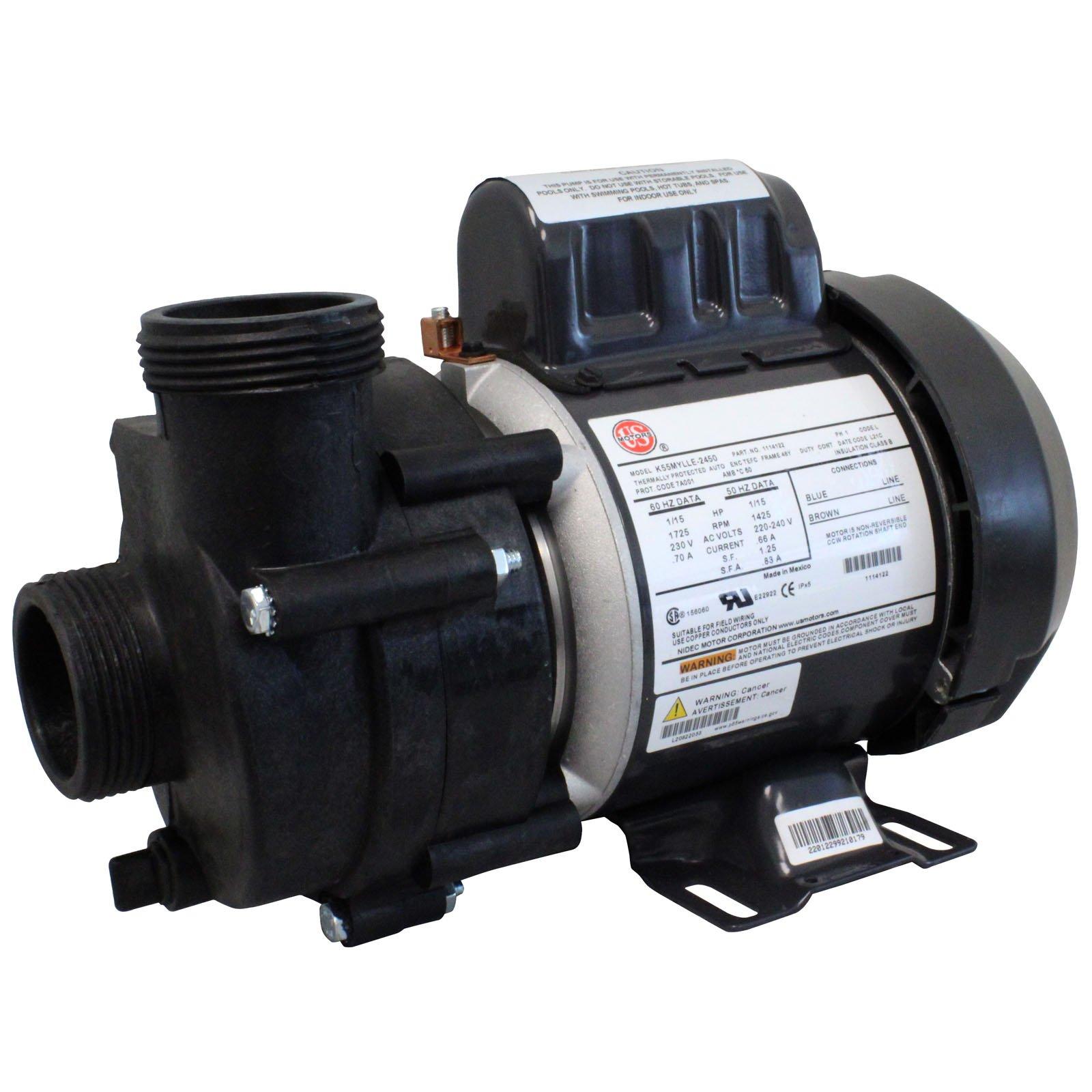Balboa  WOW 1/4 HP Single Speed M-3 Circulation Pump 220V