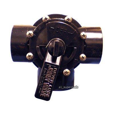 Jandy  NeverLube Three Port Valve 1 1/2in.-2in Positive Seal with Internal/External Stops