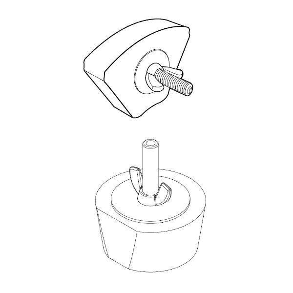 Water Valve Complete Winter Plug - 6 Pack
