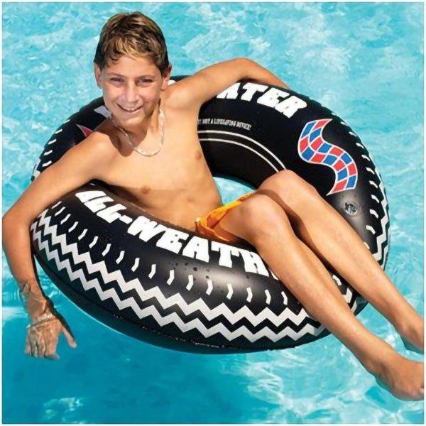 Swimline Monster Tire Inner Tube Pool Float