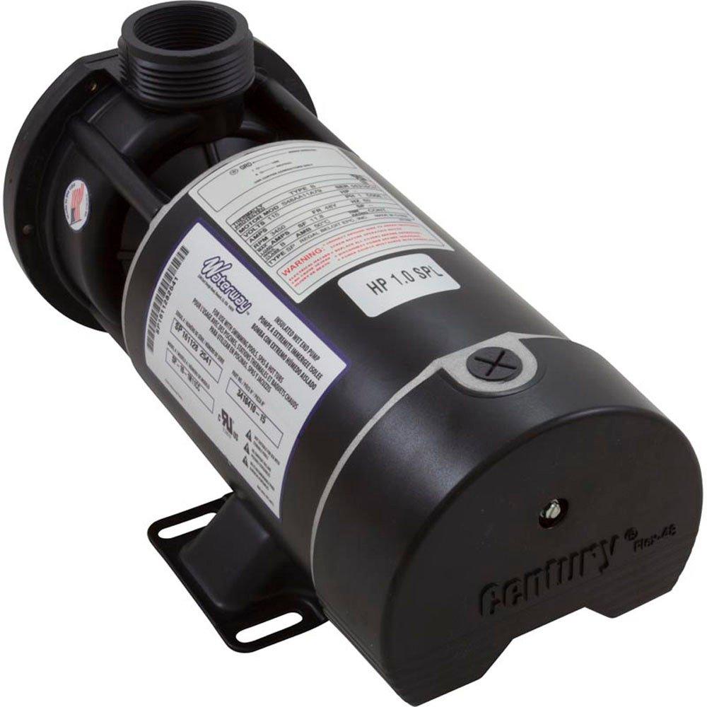 Waterway  Center Discharge 48-Frame 1HP Single-Speed Spa Pump 115V