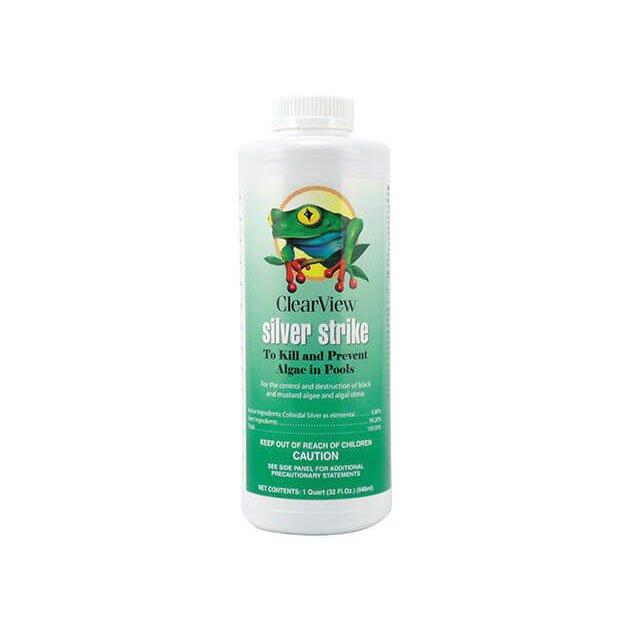 Silver Strike Pool Algaecide, 1 qt