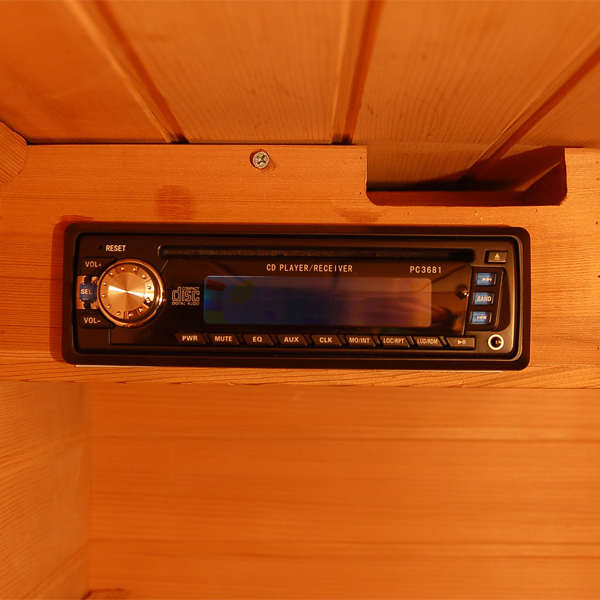 Heatwave  6-Person Cedar Sauna with Carbon Heaters