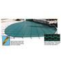 20' x 40' Rectangle Safety Cover with Center End Step, Blue, 20-Year Mesh