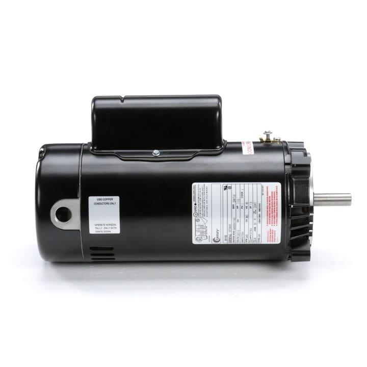 Century A.O Smith  56C C-Face 1-1/2 HP Single Speed Full Rated Pool Filter Motor 19.4/9.7A 115/230V