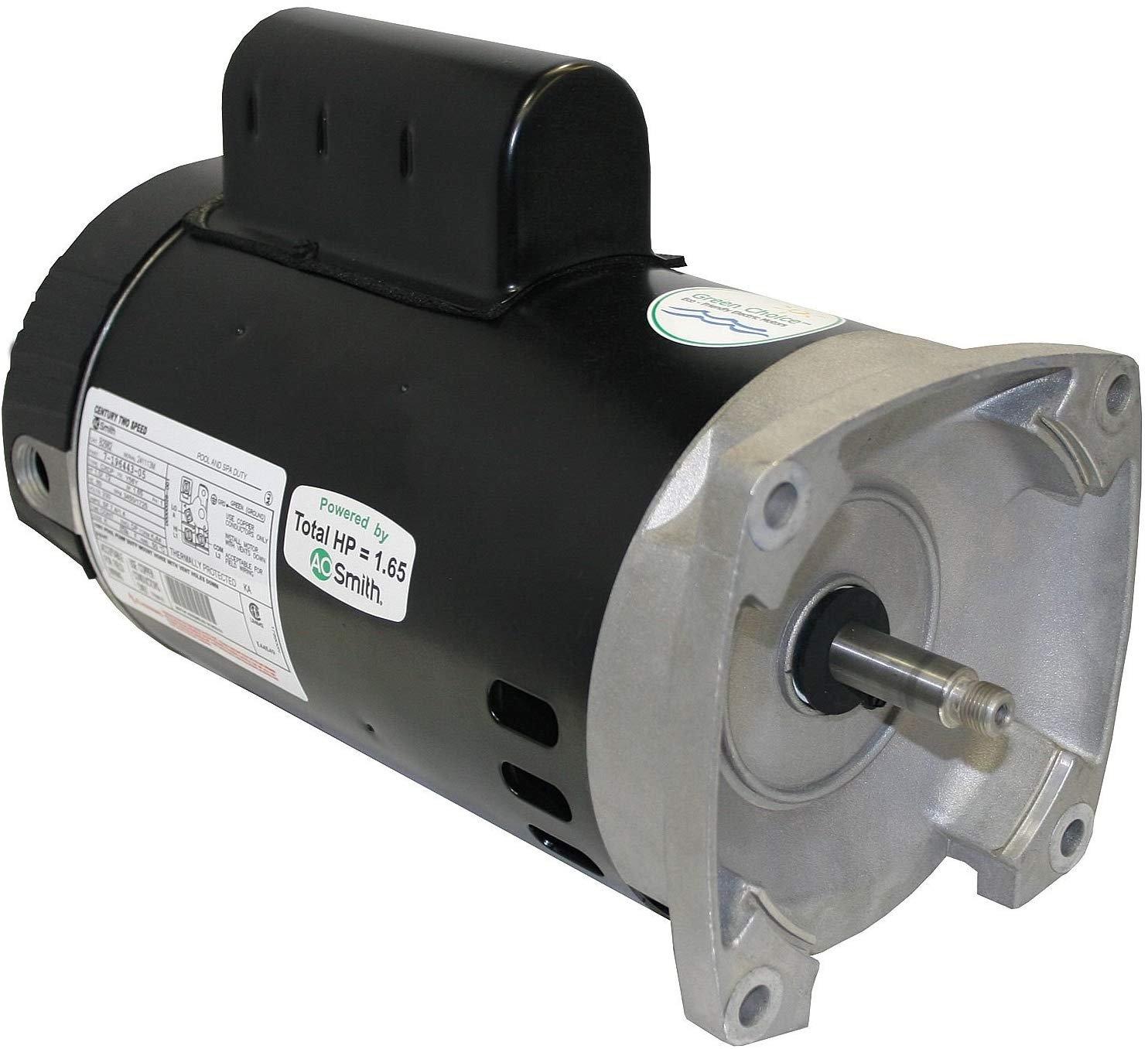 Century A.O. Smith - B2984 Square Flange Dual Speed Full Rated 56Y Pump Motor
