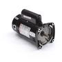 48Y Square Flange 1 HP Up-Rated Pool Filter Motor, 12.6/6.3A 115/230V