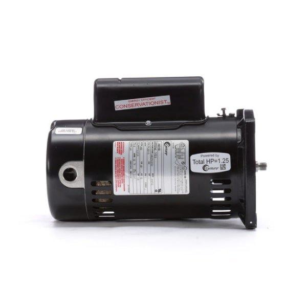 Century A.O Smith  48Y Square Flange 1 HP Up-Rated Pool Filter Motor 12.6/6.3A 115/230V