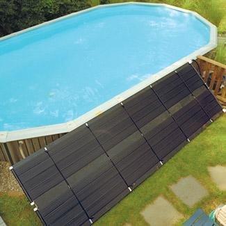 EcoSaver 30" x 10' Solar Panel Pool Heater for Above Ground Pools (2 Pack)