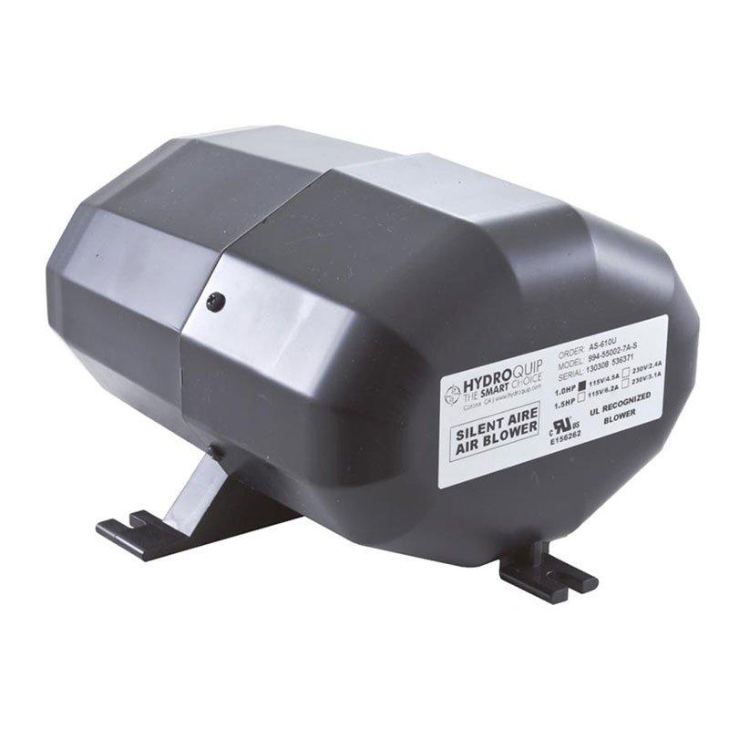 SILENT AIRE Blower Series Air Blower Rite-Fit 1.0HP 120V with 6in. Cord with 42in. Amp Adapter Cord