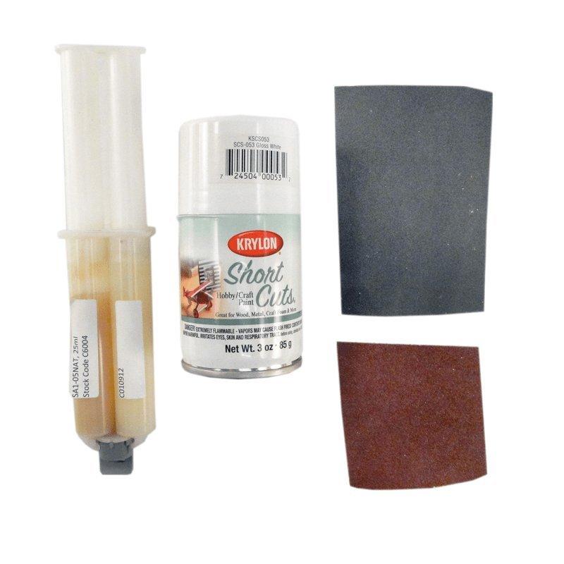 S.R Smith  Acrylic Pool Slide Repair Kit White