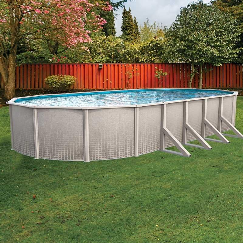 Sharkline  Reprieve 12 x 24 Oval 48 Above Ground Swimming Pool Wall