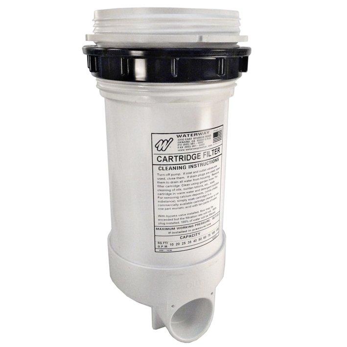 Waterway  Top Load Filter Body 2in with Plug  Sub Assembly