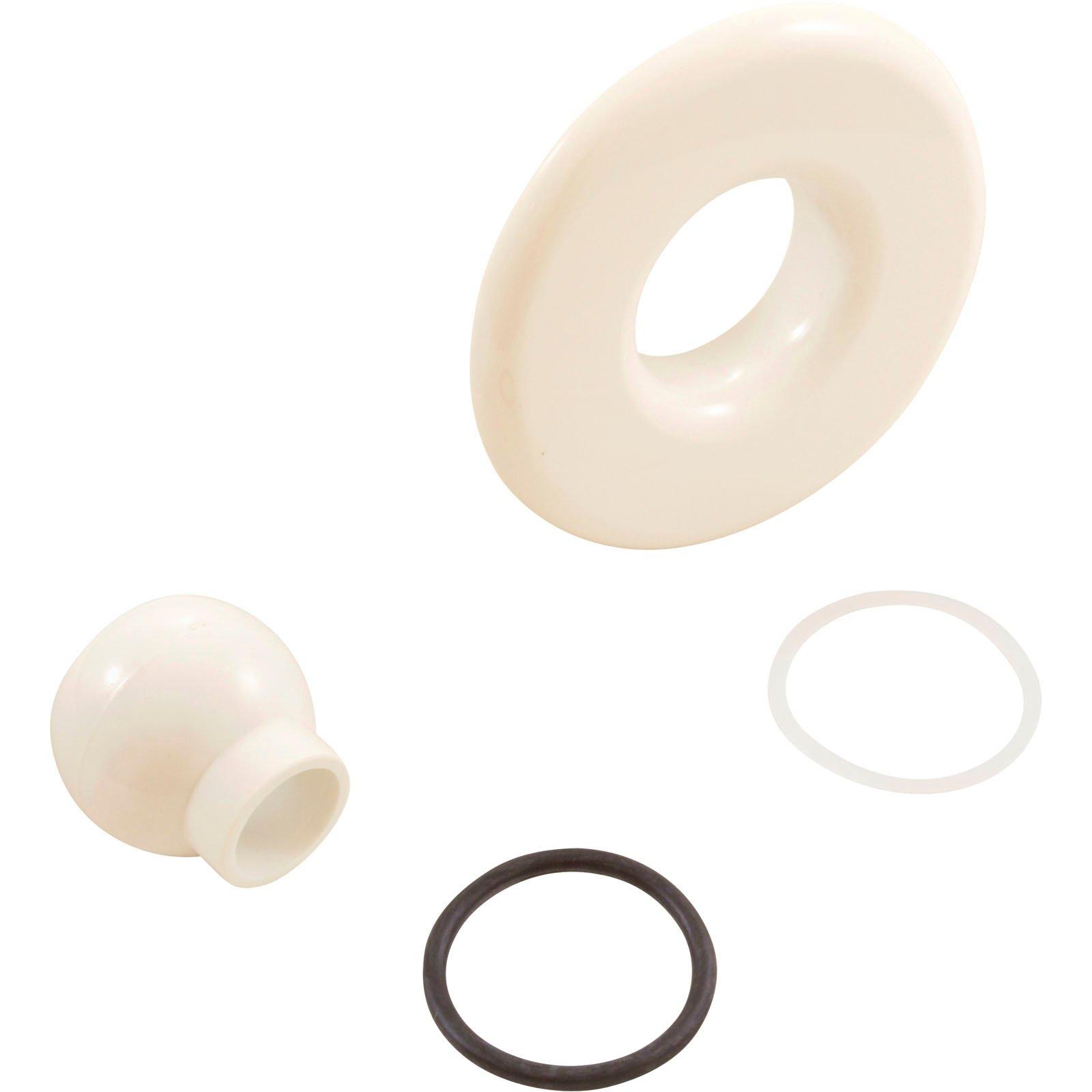 Slimline Jet Part, Escutcheon Assembly - Bone