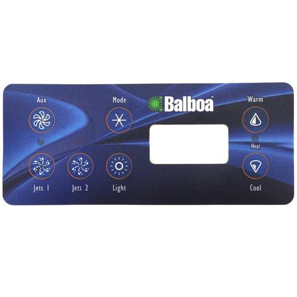 Overlay 7 Button Panel Serial Standard with AUX