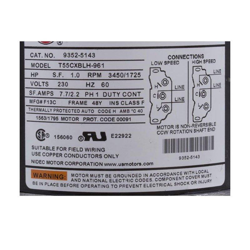 Gecko  FMCP Pump 1-1/2 HP 2-Speed 115 Volts