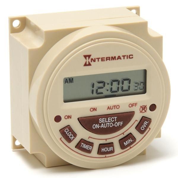 Intermatic  Time Clock SPST 240V 24-Hour Electronic