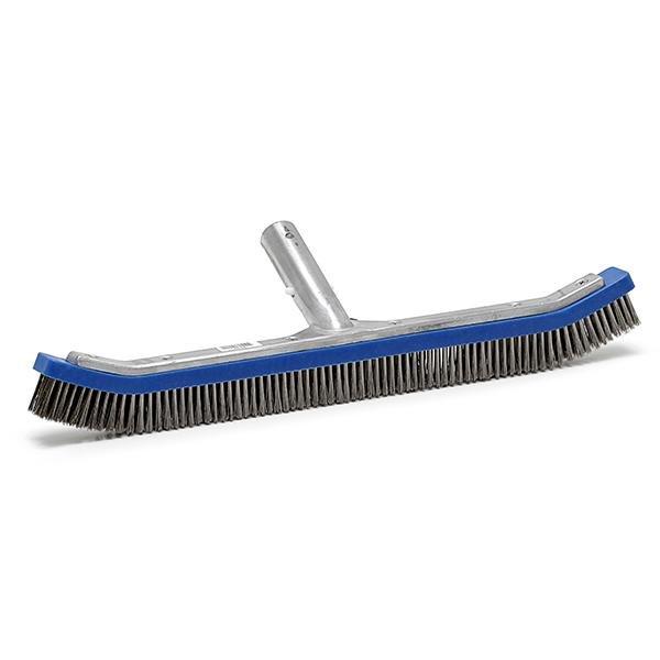 Pool Pals 18in. Stainless Steel Algae Bristle Brush with Metal Back