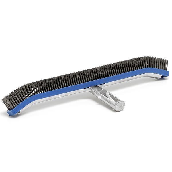 Pool Pals 18in. Stainless Steel Algae Bristle Brush with Metal Back