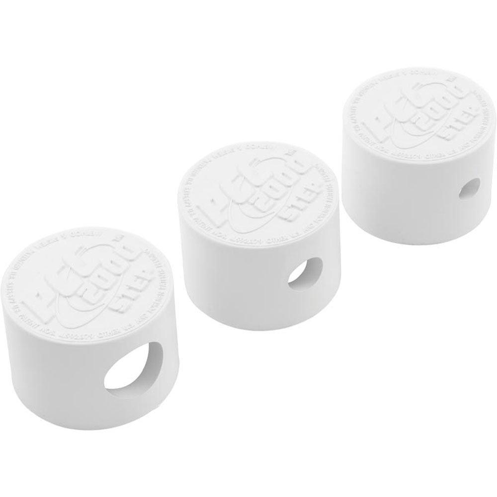 Paramount PCC 2000 Nozzle Caps 1-4in. 3-8in. 5-8in. White | Leslie's ...