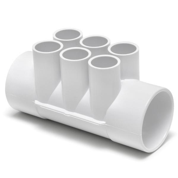 Waterway  Manifold 2in S x 2in SPG x (6 3/4in S Port