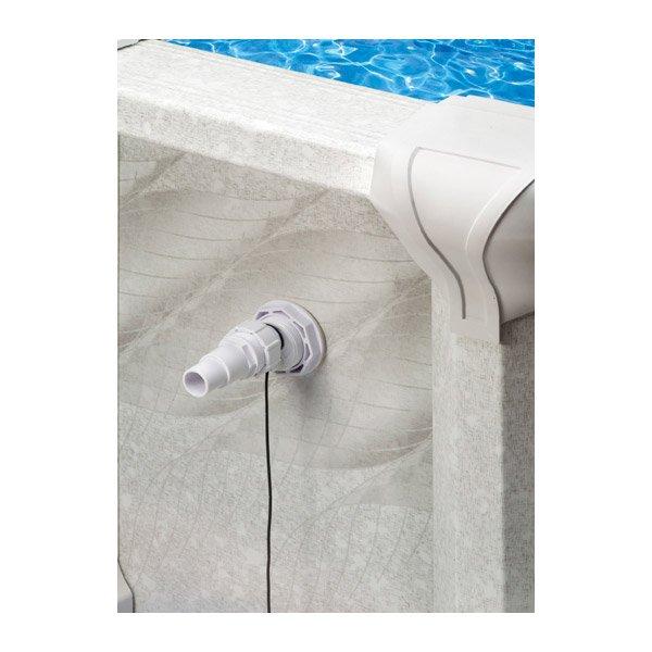 Ocean Blue Jet ThruWall LED Above Ground Pool Light In The Swim