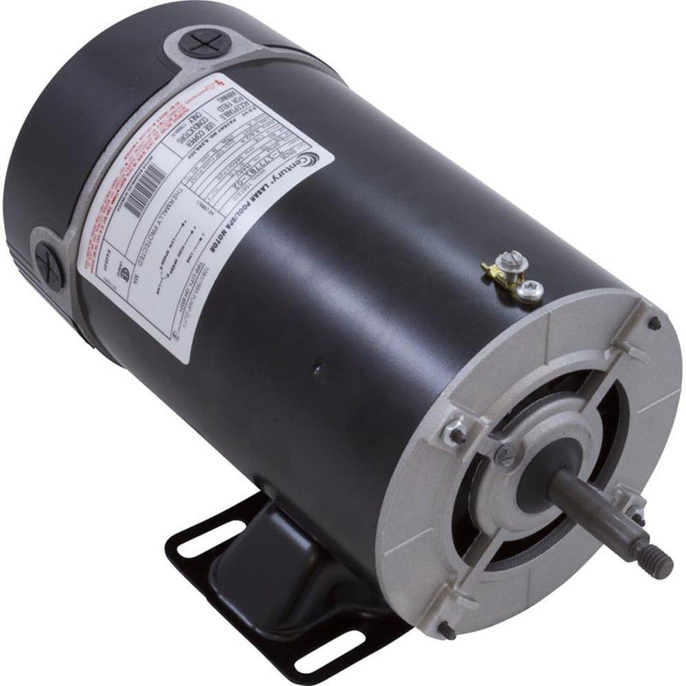 Century A.O. Smith - Flex-48 48Y Thru-Bolt 3/4 or 0.10 HP Dual Speed Above Ground Pool Motor, 8.8/2.6A 115V