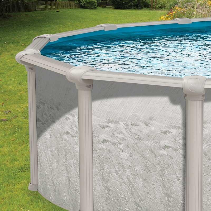 Heritage 24 x 54in Round Above Ground Swimming Pool with Skimmer