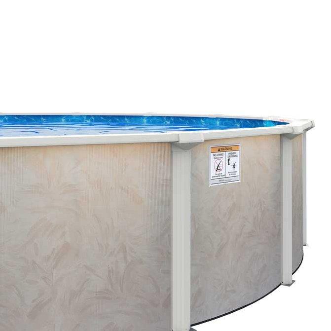 Montessa 12 x 24 Oval 52" Above Ground Pool Wall