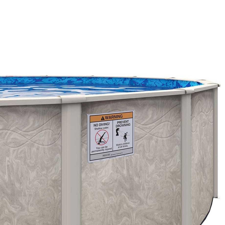 Lomart  Verona 16 x 28 Oval 54 Above Ground Swimming Pool Wall