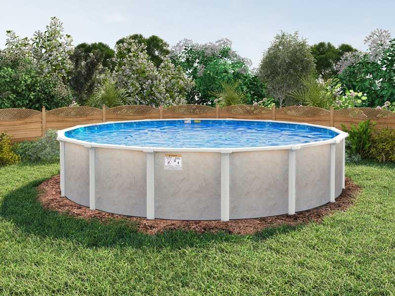 Lomart  Montessa 24 Round 54 Above Ground Swimming Pool Wall