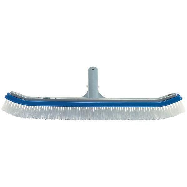 18" Curved Wall Brush Attachment with Aluminum Back