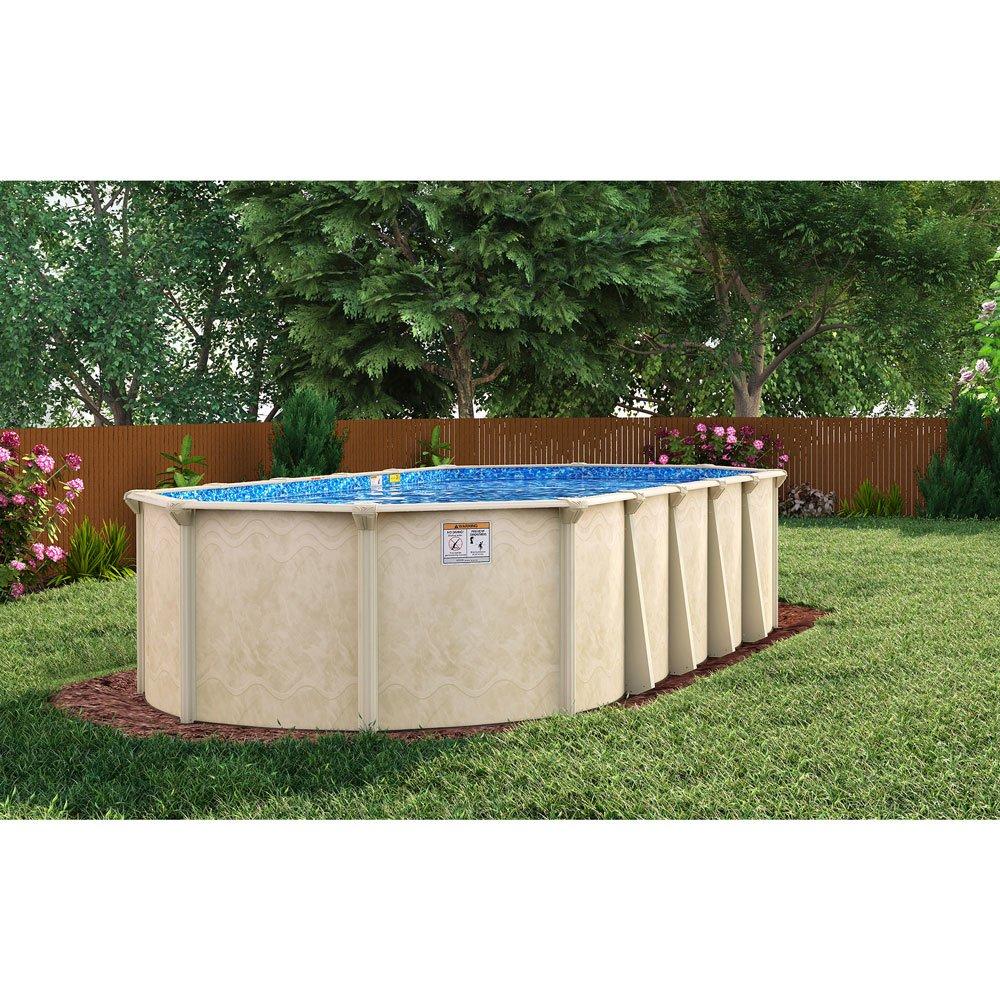 Cascade 12'x24 x 52 Oval Above Ground Pool Package