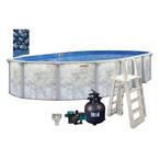 Eden 16'x32 x 52 Oval Above Ground Pool Package