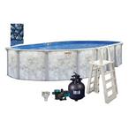 Eden 18'x34 x 52 Oval Above Ground Pool Package