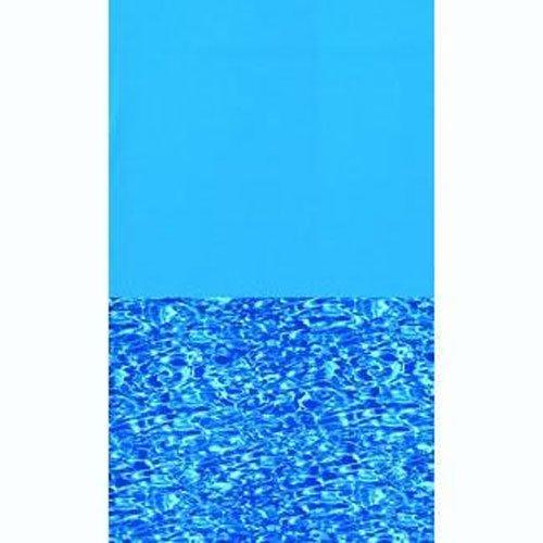 Swimline  Overlap 15 x 25 Oval Swirl Bottom 48/52 in Depth Above Ground Pool Liner 25 Mil