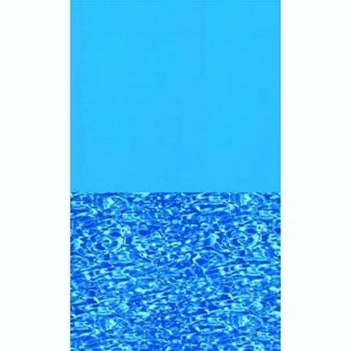 Overlap 16' x 24' Oval Swirl Bottom 72 in. Expandable Depth Above Ground Pool Liner, Depth, 20 Mil