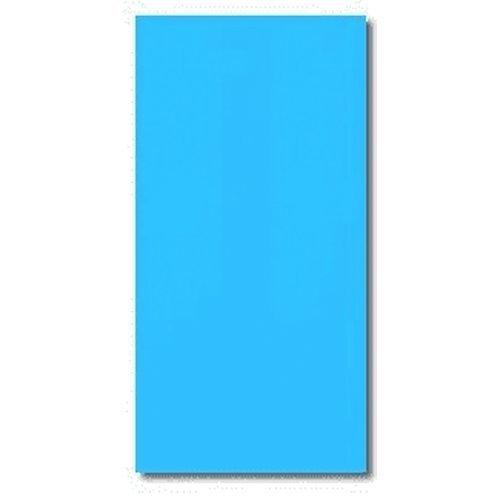 Overlap 33' Round Blue 48/52 in. Depth Above Ground Pool Liner, Depth, 25 Mil