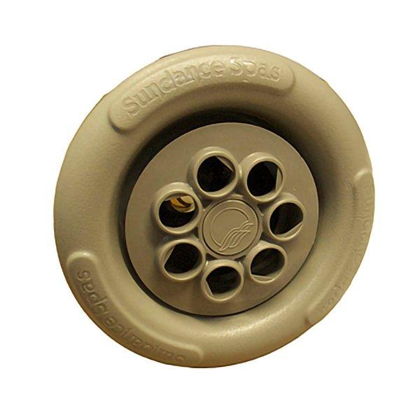 Sundance Spas  Jet Part Duo-Path Jet Face Without Escutcheon Grey