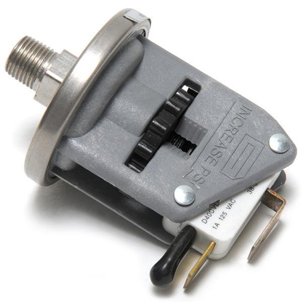 Pressure Switch Universal 6 Amps 1/8in. NPT SPDT Stainless Base Bulk