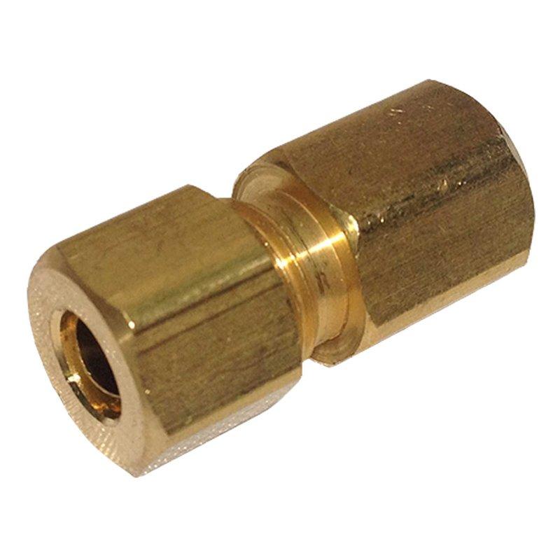 Compression Fitting 1/8in. x 1/4in. OD Brass