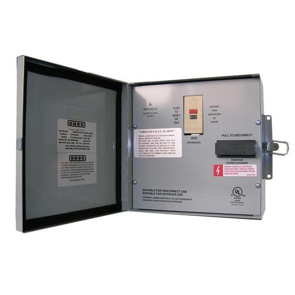 Spa Builders  Systems Spa Disconnect Panel GFCI 60 Amp with Alarm