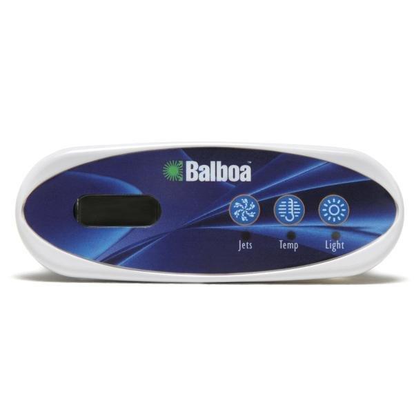 Balboa  Generic Panel VL200 Mini Oval Digital Panel (1 Jet No Blower Light LCD