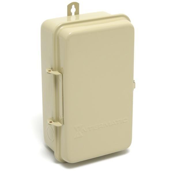 Single Time Clock 125V Timer with Heater Delay with Metal Enclosure